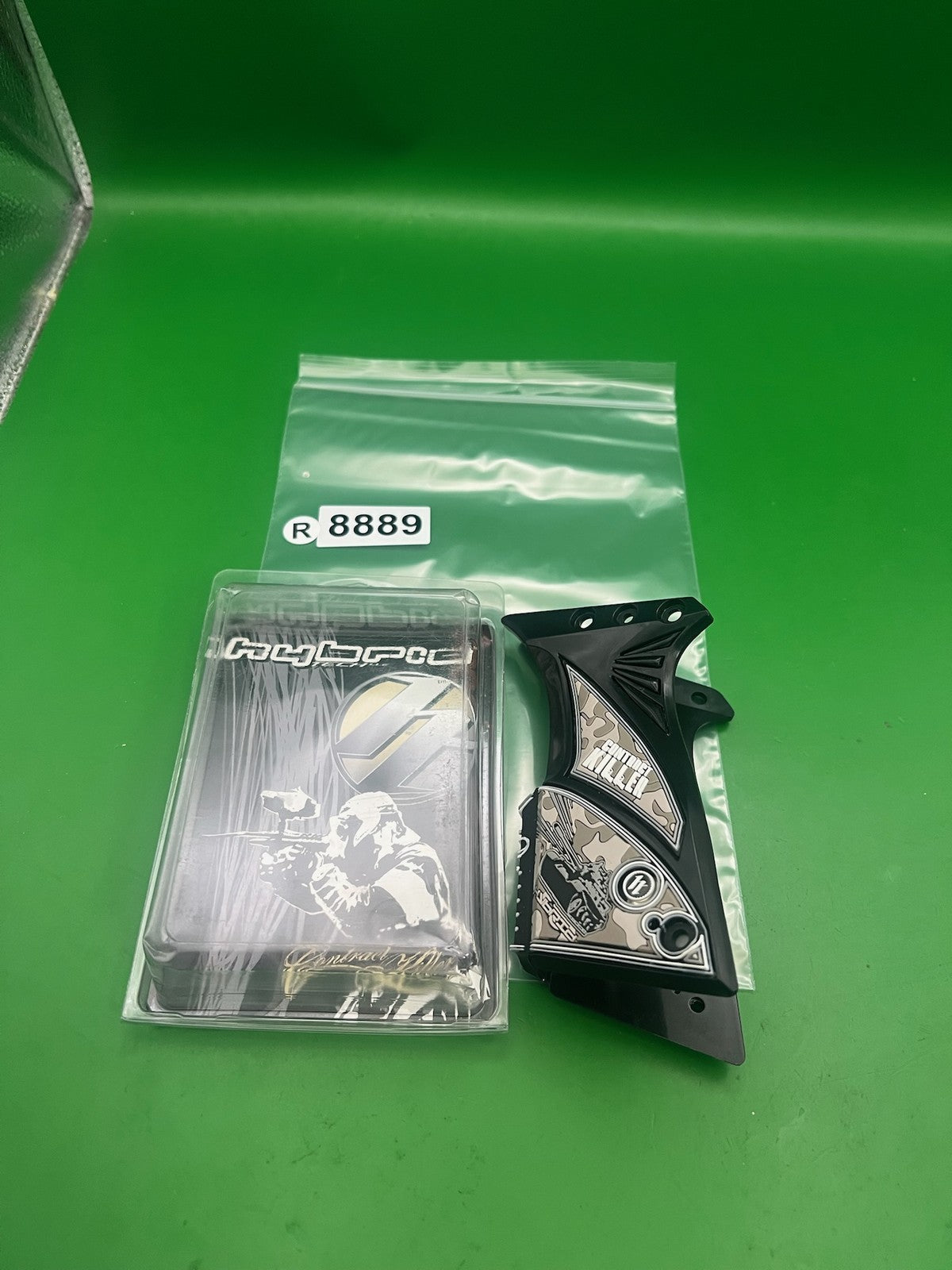 Hybrid DM8 PM8 Grips Contract Killer Camo Black Grip Panels