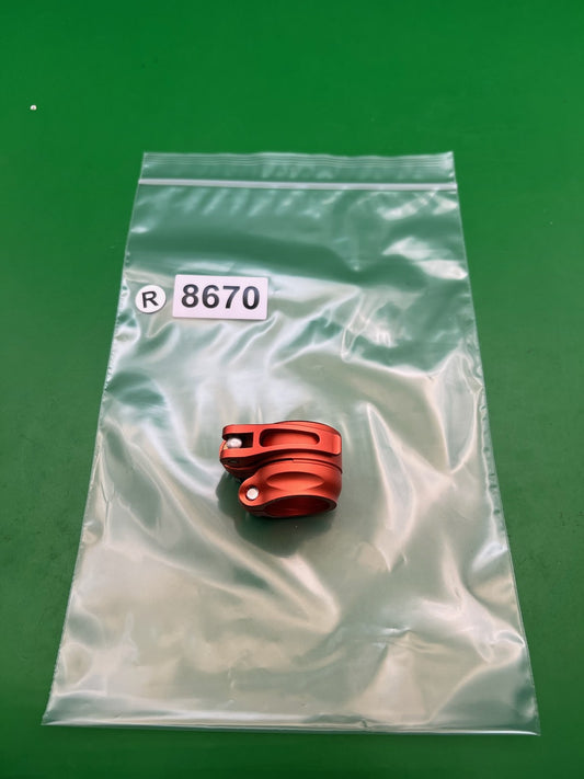 Planet Eclipse Low Rise Clamping Feedneck Red Anodized Aluminum
