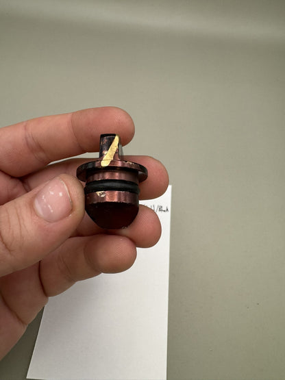 AGD Automag Power Feed Plug - Brown/Gold/Black Splash