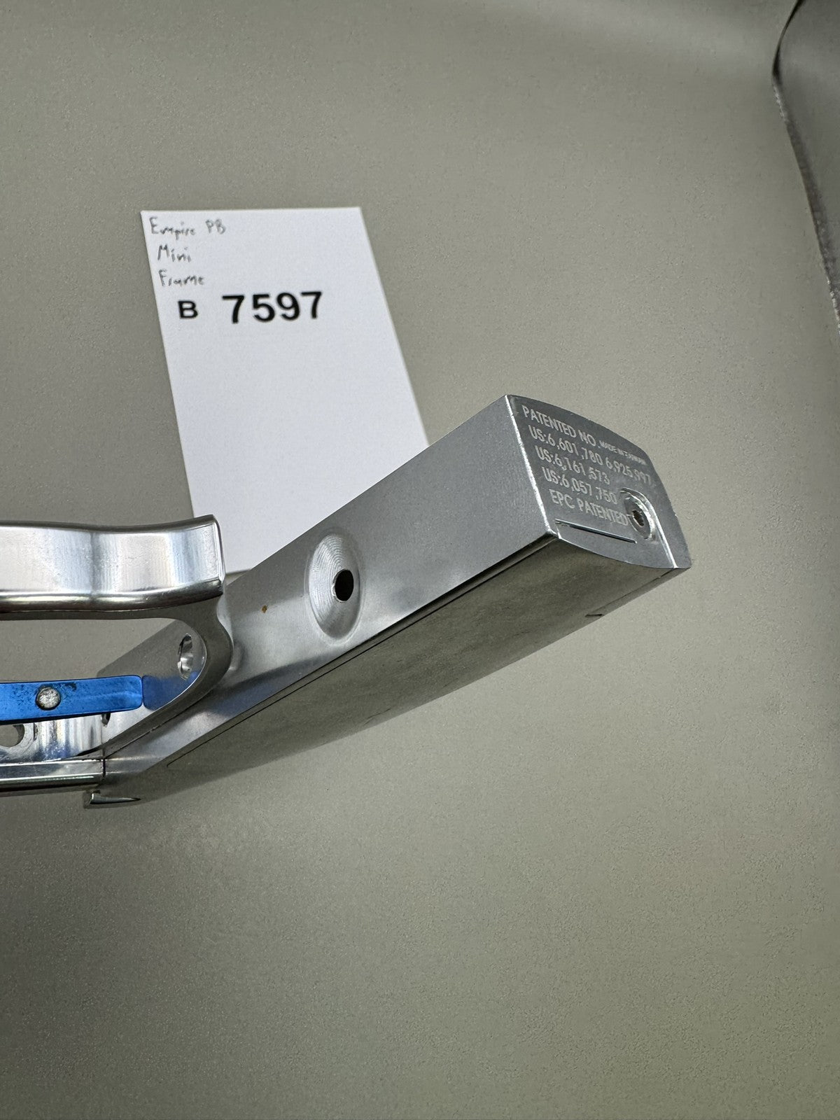 Empire Mini Trigger Frame Silver