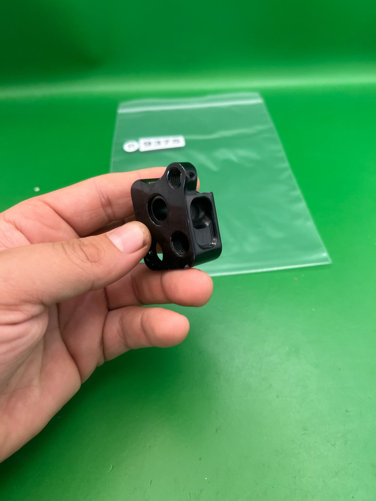 WGP Autococker Front Block Black Anodized Aluminum 2K+