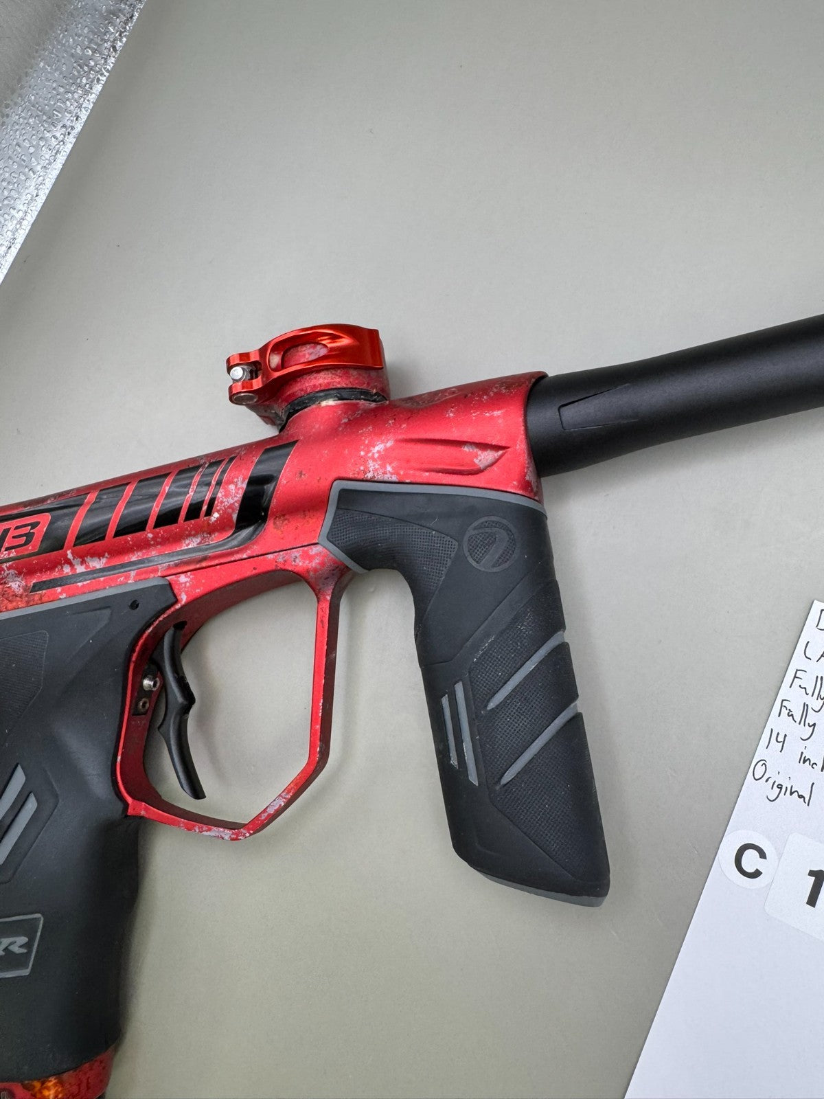 Dye LAB DSR - Black/Red - Paintball Marker Fully Working