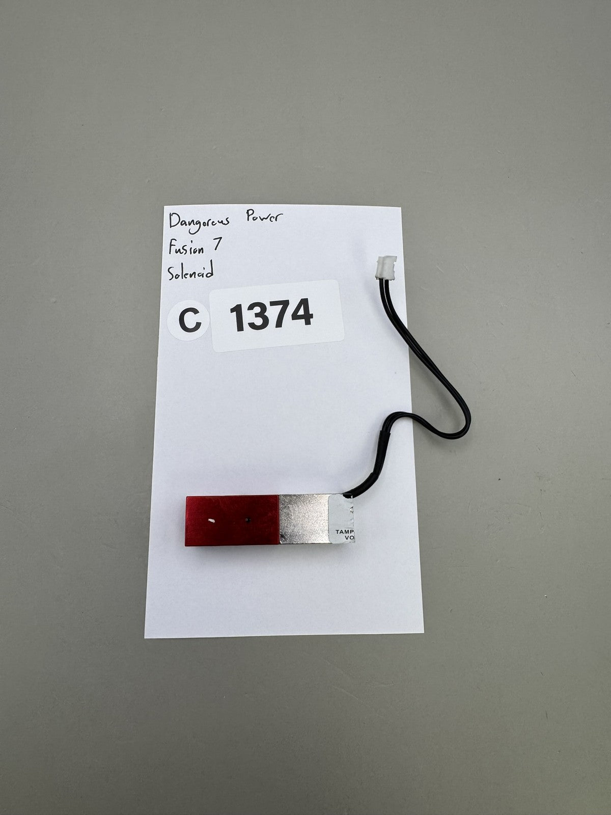 Dangerous Power Fusion 7 Solenoid