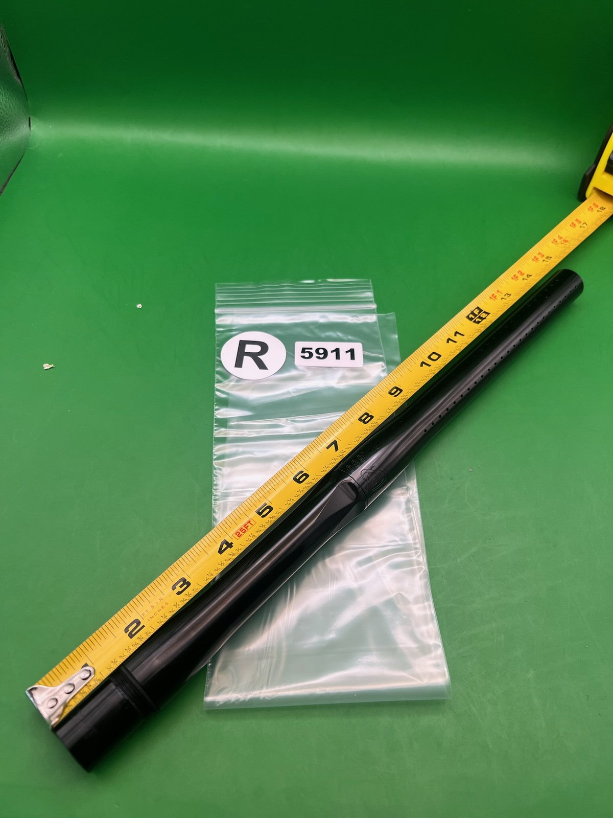 Autococker Inception Barrel 14" Black - used paintball barrel - black/gunmetal