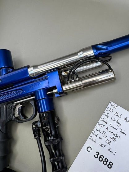 WGP STO Mech Autococker - Blue - Paintball Marker Fully Working