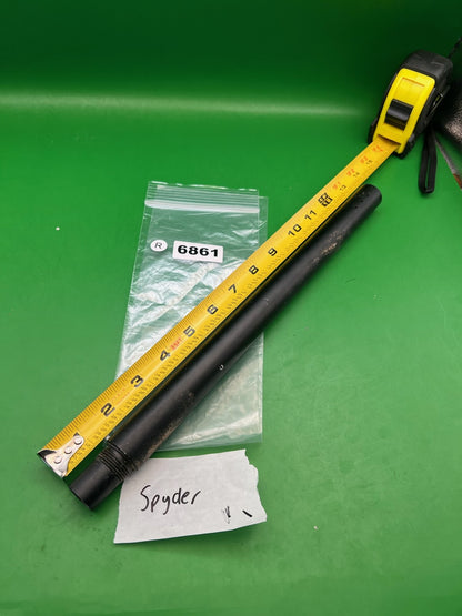 Spyder Paintball Barrel Black 12" .680 Bore - used paintball barrel - black
