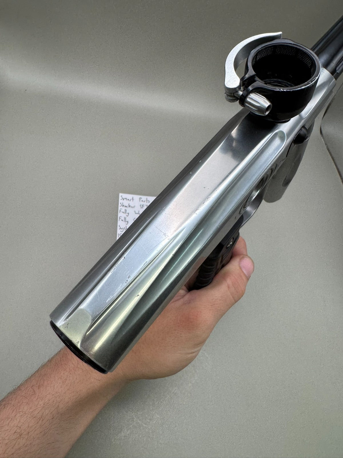 Smart Parts Shocker SFT Silver Paintball Marker Fully Working