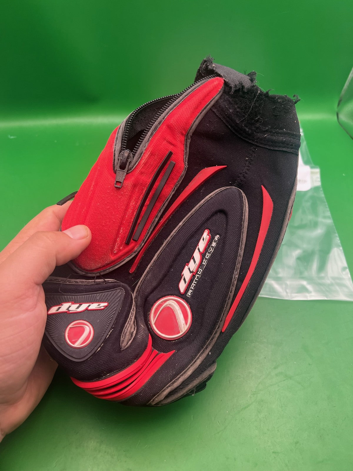 Dye Rhino Tank Cover Black Red HPA CO2 Air Tank Wrap