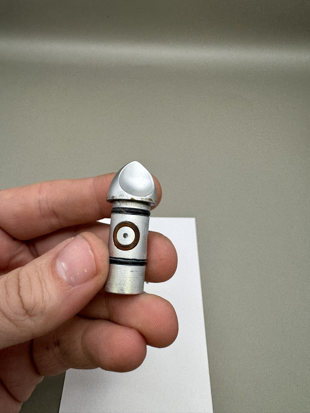 Dye DM5 Front Plug Silver Paintball Marker Part