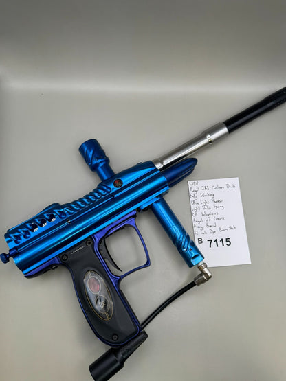 Angel IR3 - Custom Dark Blue Paintball Marker Fully Working