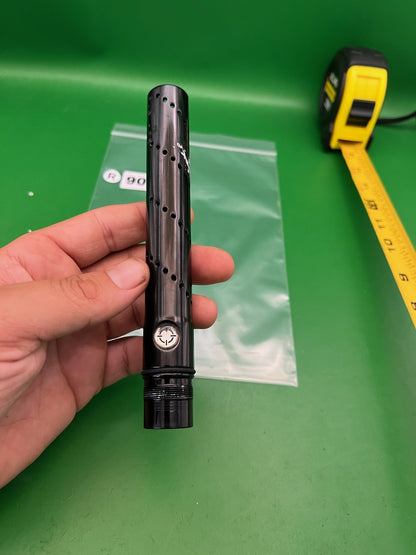 Smart Parts Freak Barrel Tip 12 Inch Black Ported Aluminum Autococker