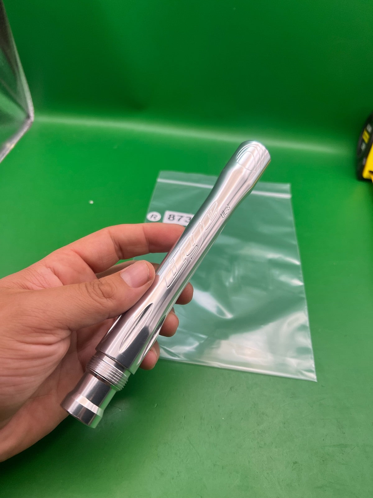 Dye UL Barrel Back Polished Silver AC Thread .684 Bore