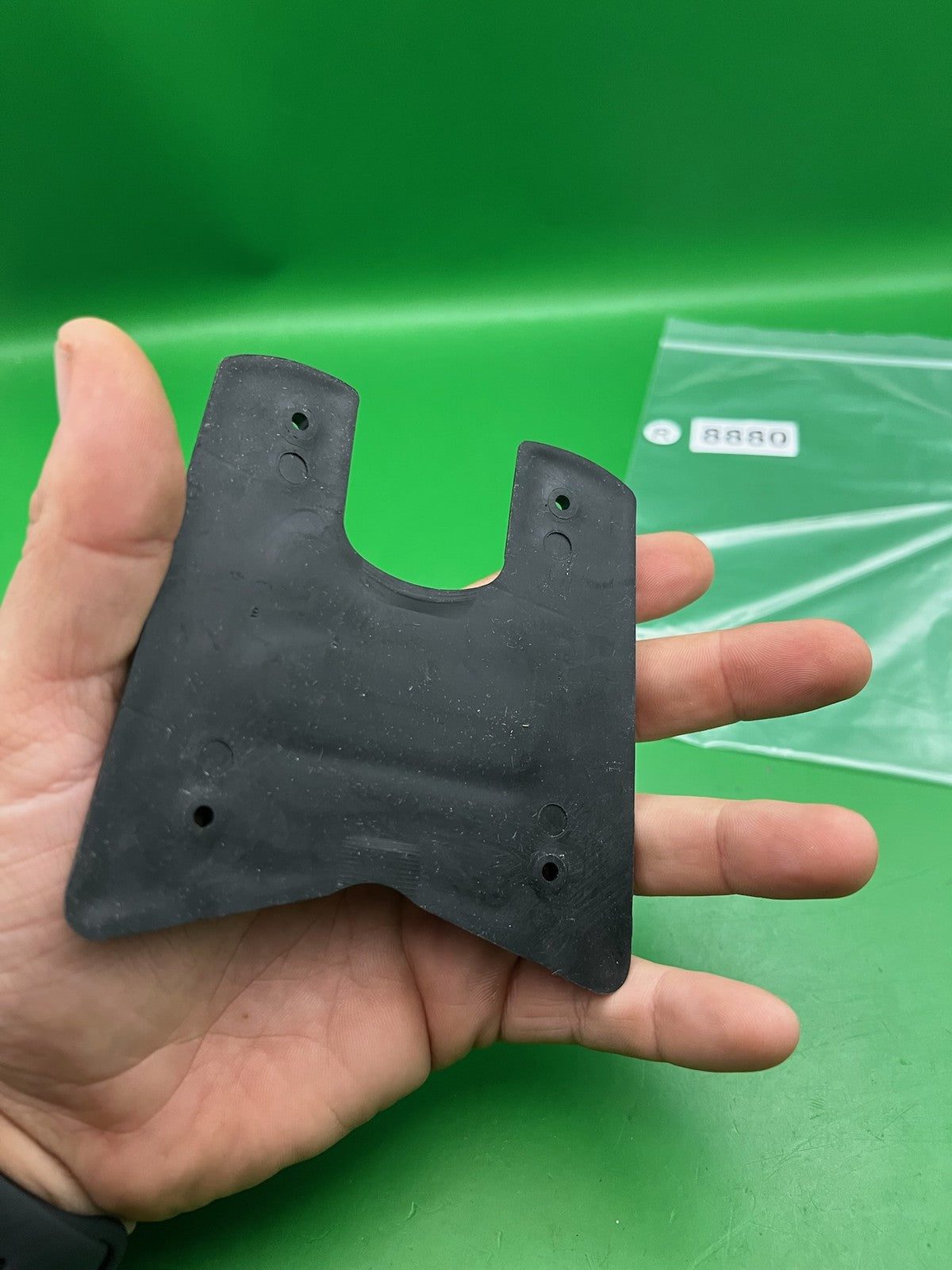 Hogue 1911 45 Style Rubber Grip Panels Black Finger Groove Full Size Government