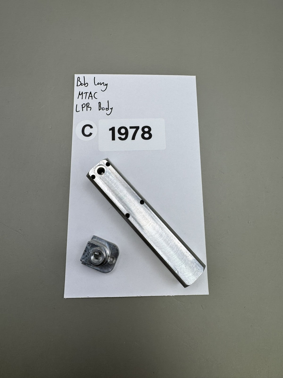 Bob Long MTAC LPR Body