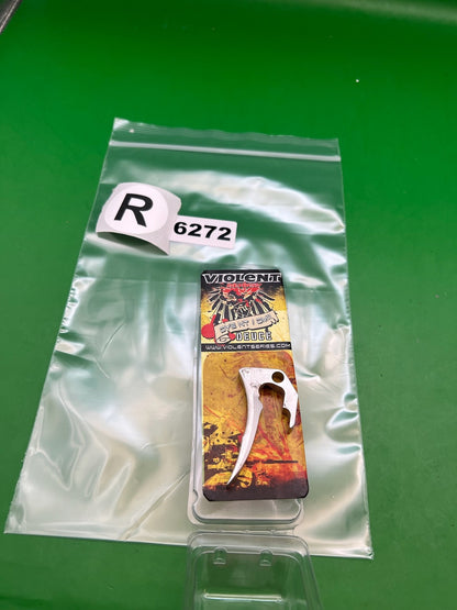 Stock Dye Trigger - used paintball trigger - silver