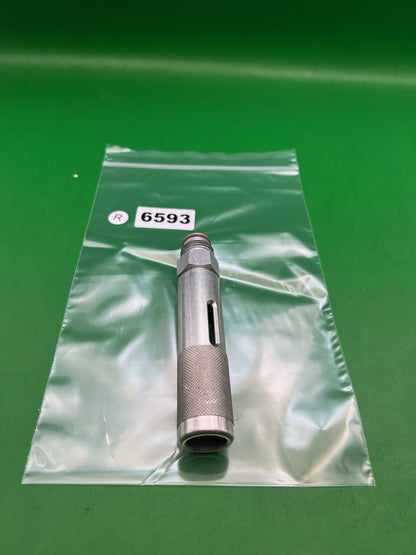 12 Gram Quick Adapter - used paintball 12 gram co2 adapter - silver