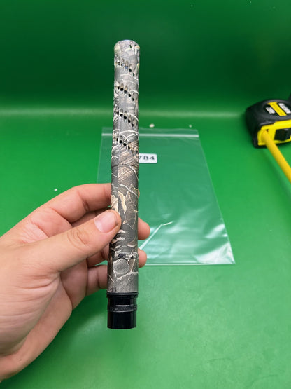 Camo Paintball Barrel Tip Ported Realtree Camo Wrap Freak Tip - used paintball barrel tip - realtree camo