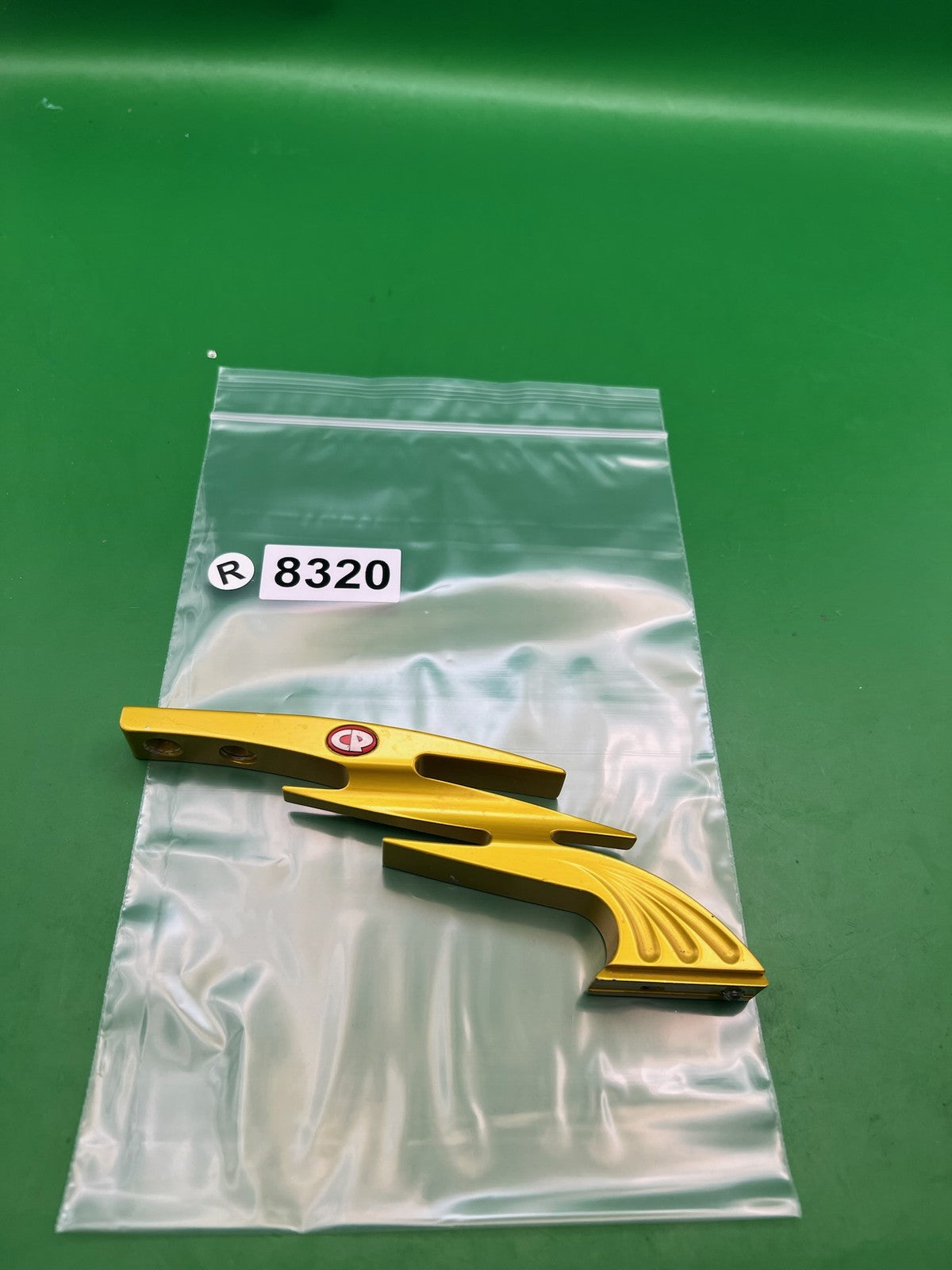 Custom Products CP Lightning Drop Forward Gold Aluminum Paintball