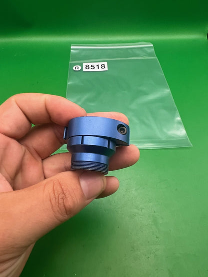 Warrior Ion G Lock Clamping Feedneck Low Rise Blue Aluminum