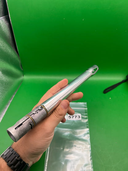 Automag Silver 11" Barrel - used paintball barrel - silver