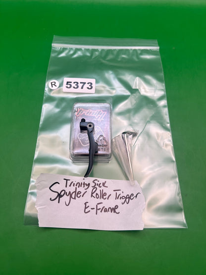 Trinity Sick Spyder E-Frame Roller Trigger Black Aluminum Upgrade