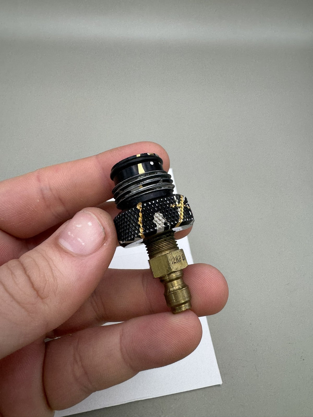 AGD Automag Remote Line Adapter - Black/Silver/Gold Splash