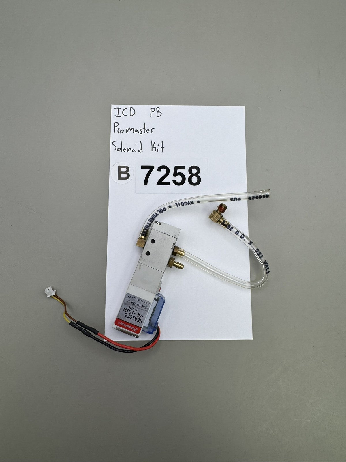 ICD Promaster Solenoid Kit White