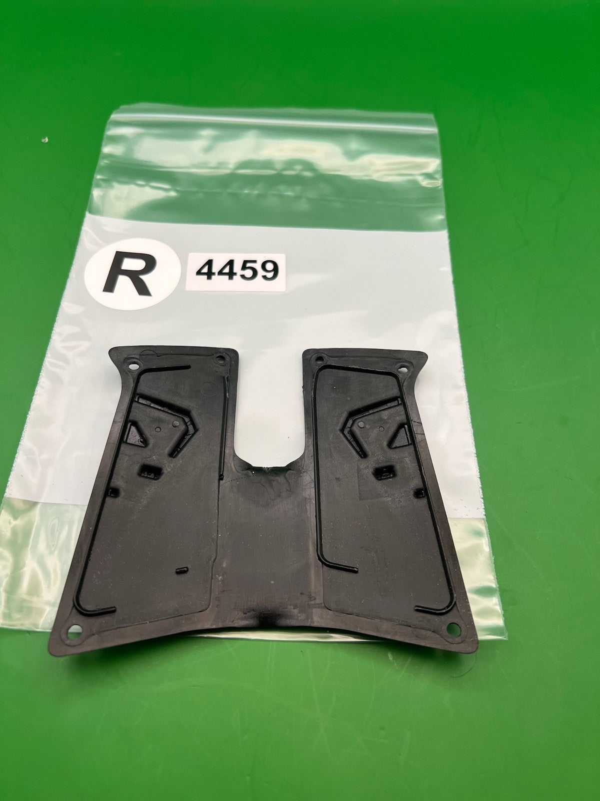 Bob Long Marker Grip Panels Black Grey Rubber Comfort Grips