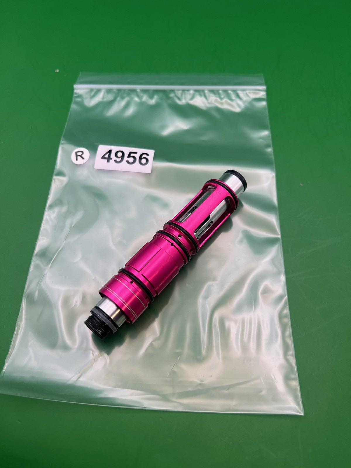 Pooty Bolt Pink Anodized Aluminum Paintball Marker Bolt