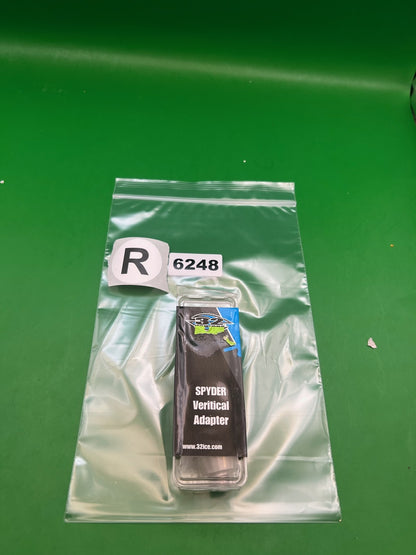 32 Degrees Vertical Adapter Silver - Autococker Compatible - used paintball marker part - unknown
