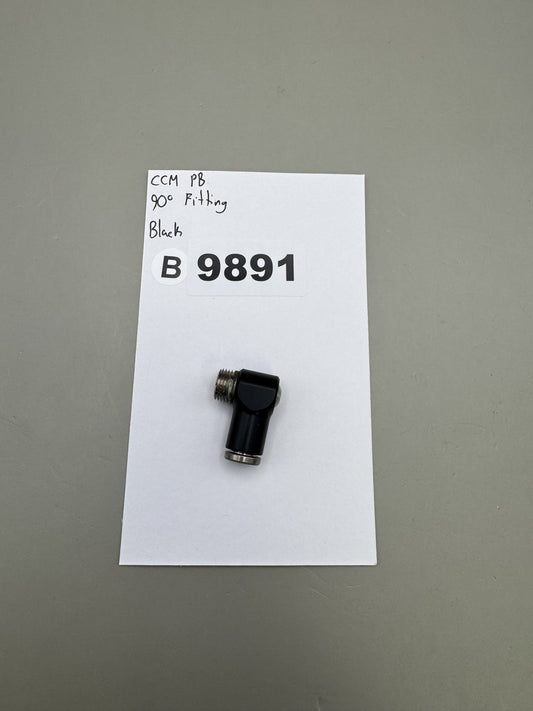 CCM PB 90Â° Fitting Black