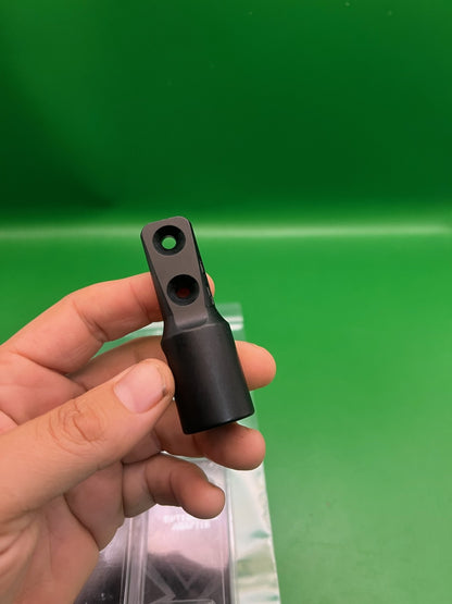 System X NOS Bottom Line ASA Adapter Black Anodized Aluminum