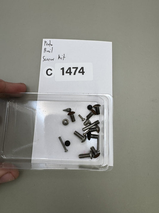 Proto Rail Screw kit