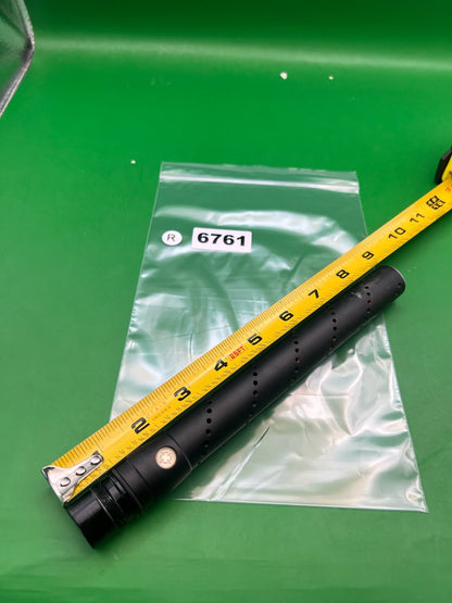 Black Freak Tip 12 Inch - used paintball barrel tip - black