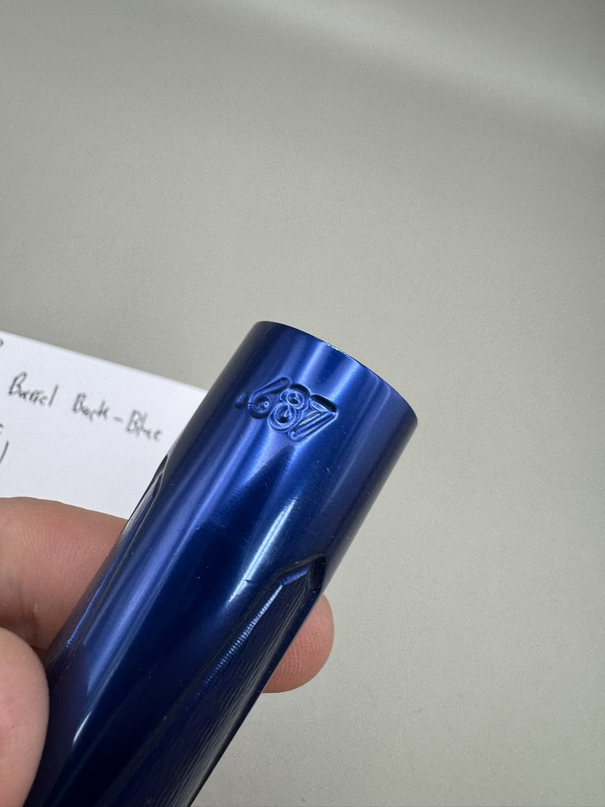 WGP Kaner Barrel Back - Blue 687 Bore AC Thread
