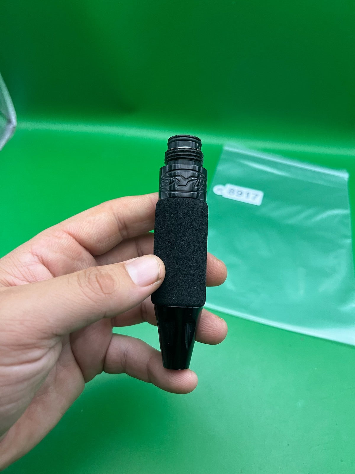 Dye Gas Through Foregrip Black Foam Grip Spyder Thread Marker