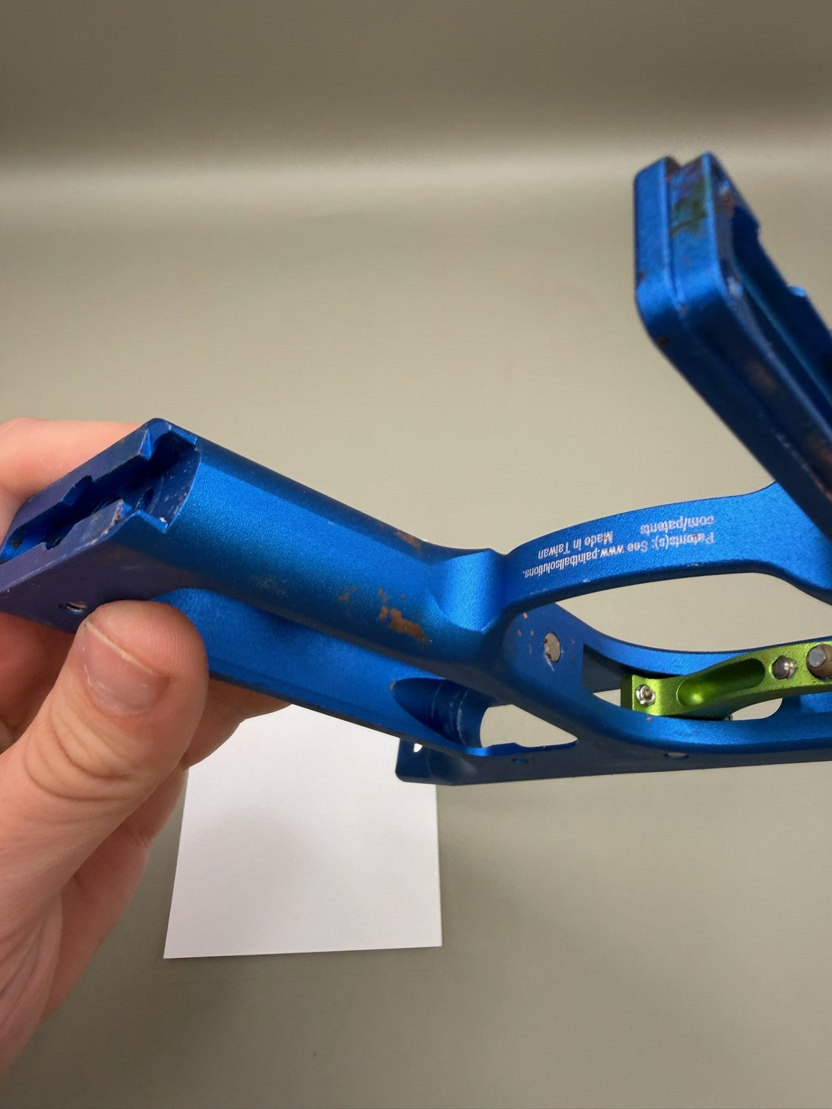 Empire Mini GS Paintball Frame Blue