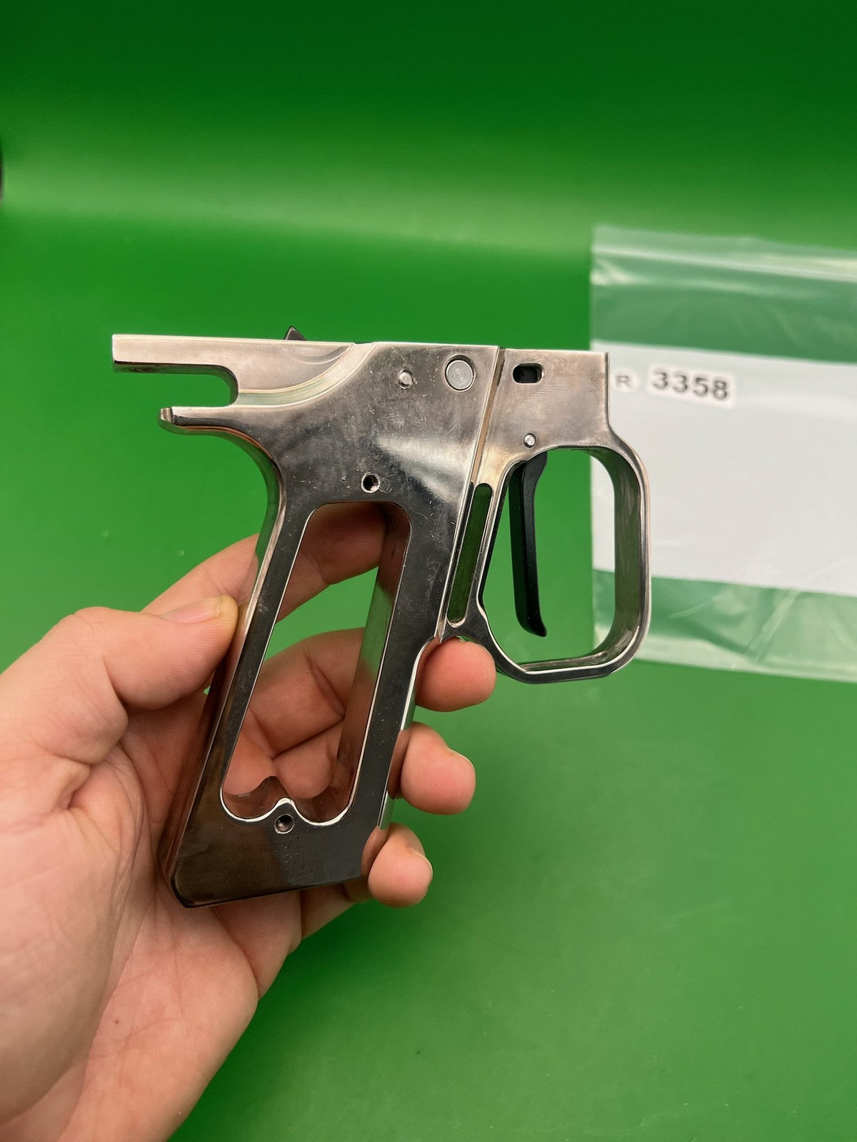 Planet Eclipse Autococker E-Blade Trigger Frame Chrome Silver Raw