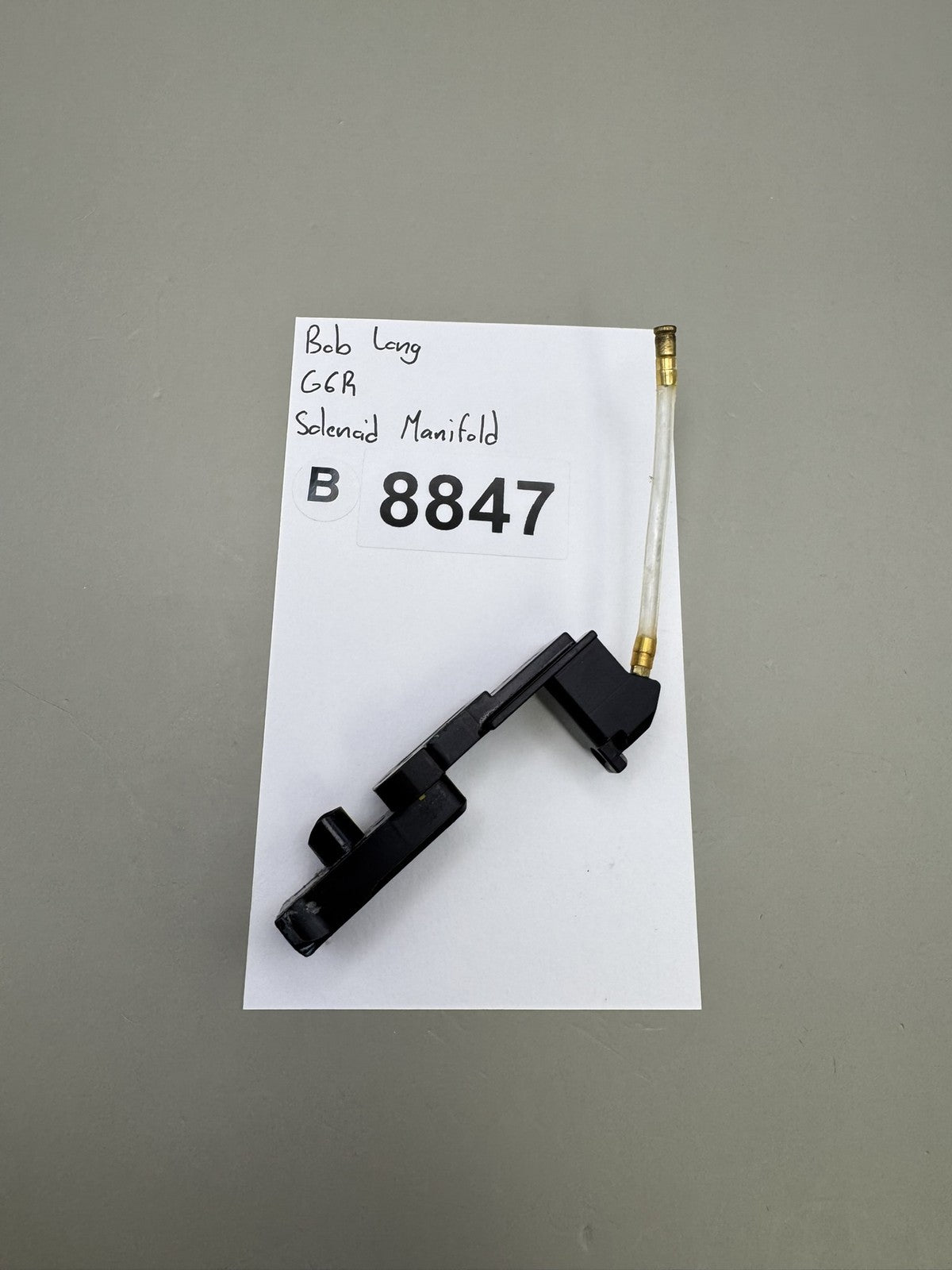 Bob Long G6R Solenoid Manifold