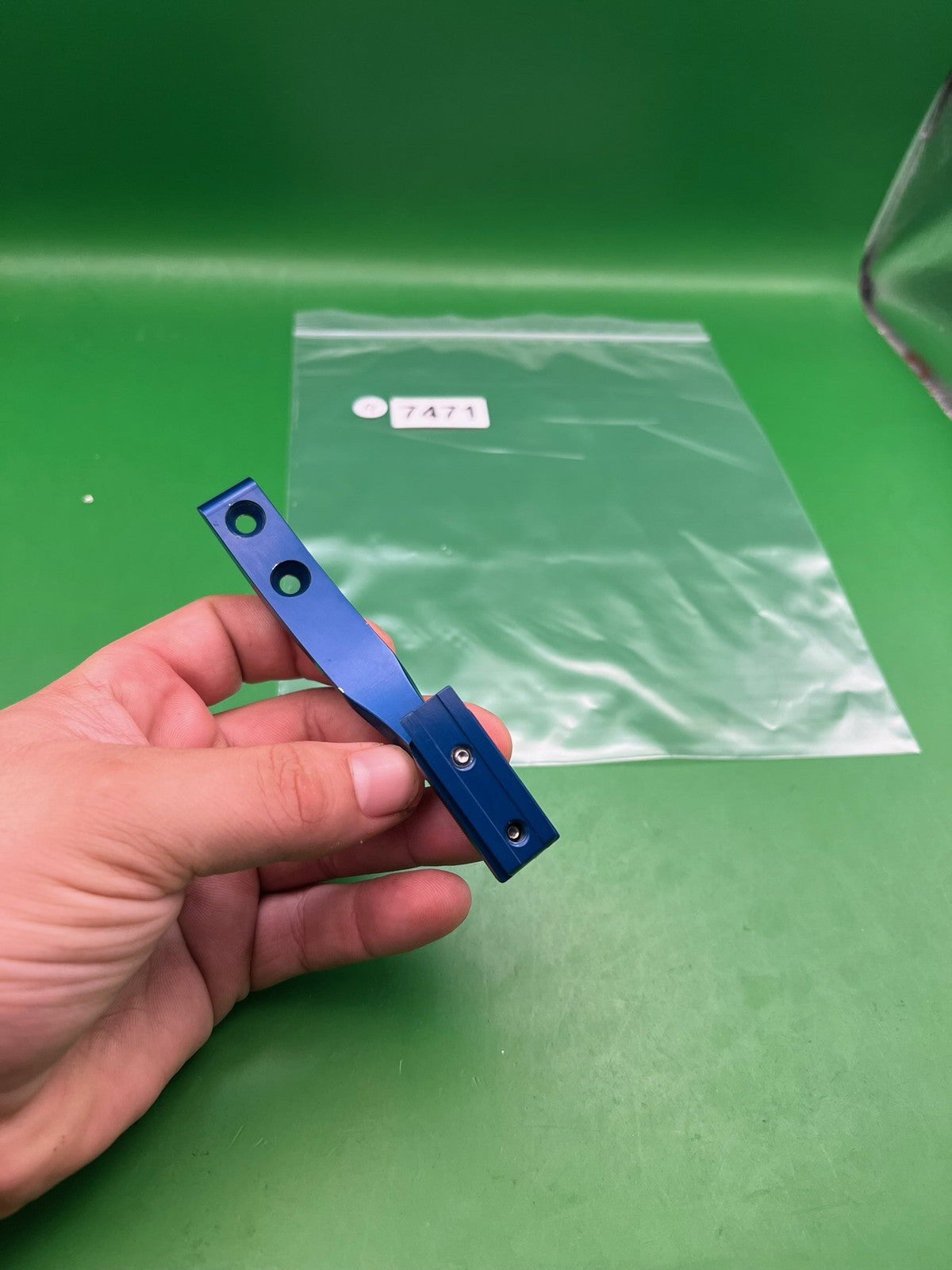Custom Products CP ASA Rail Drop Forward Blue Anodized Aluminum