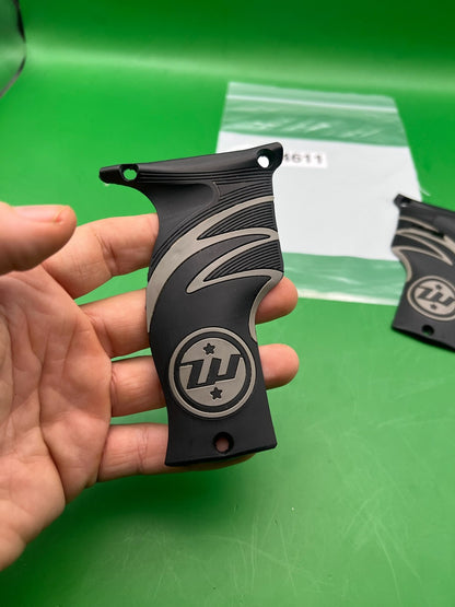 WGP SR Autococker Grip Panels Black OEM Stock 45 Degree Rubber
