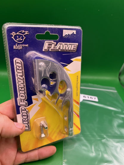 Extreme Rage Flame Drop Forward Silver