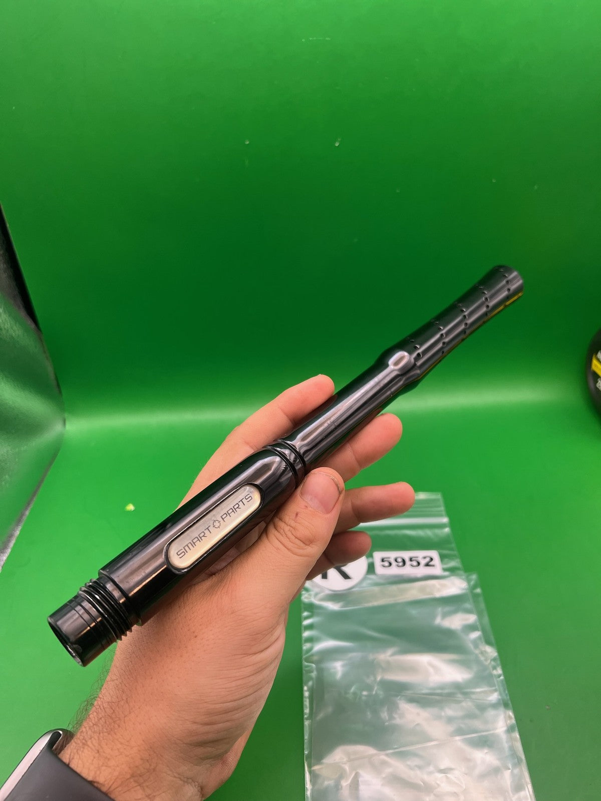 ION NXT Smart Parts Progressive Barrel 12" Black - used paintball barrel - black