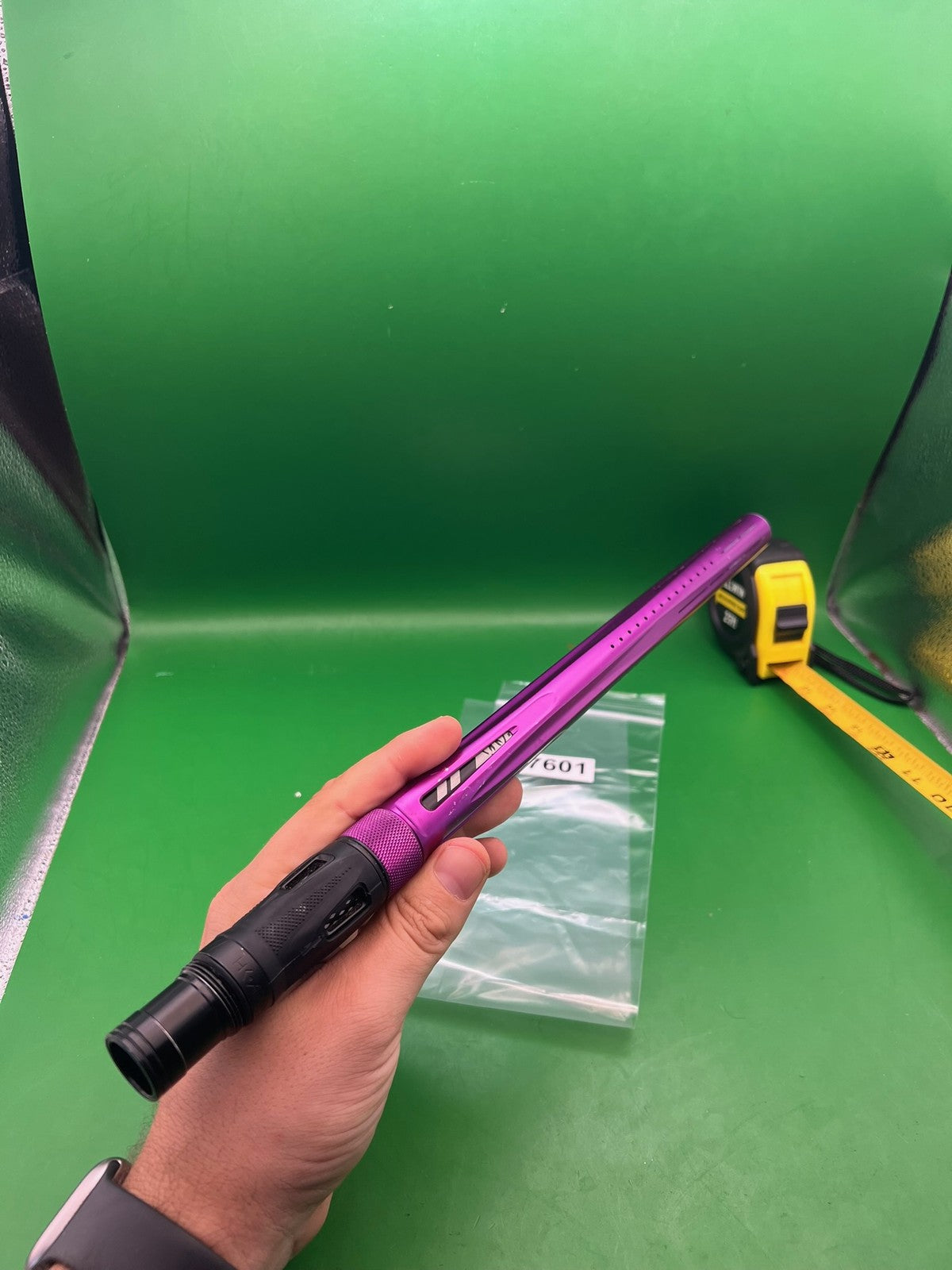 HK Army Lazr Barrel 14" Autococker Purple / Black .689