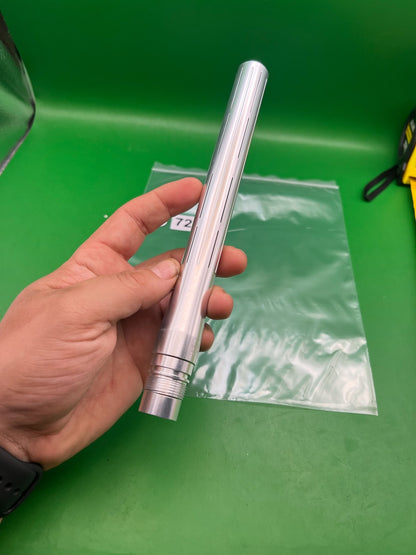 Infamous Pro DNA Silencio AC Threaded Barrel Tip Silver Aluminum 14"
