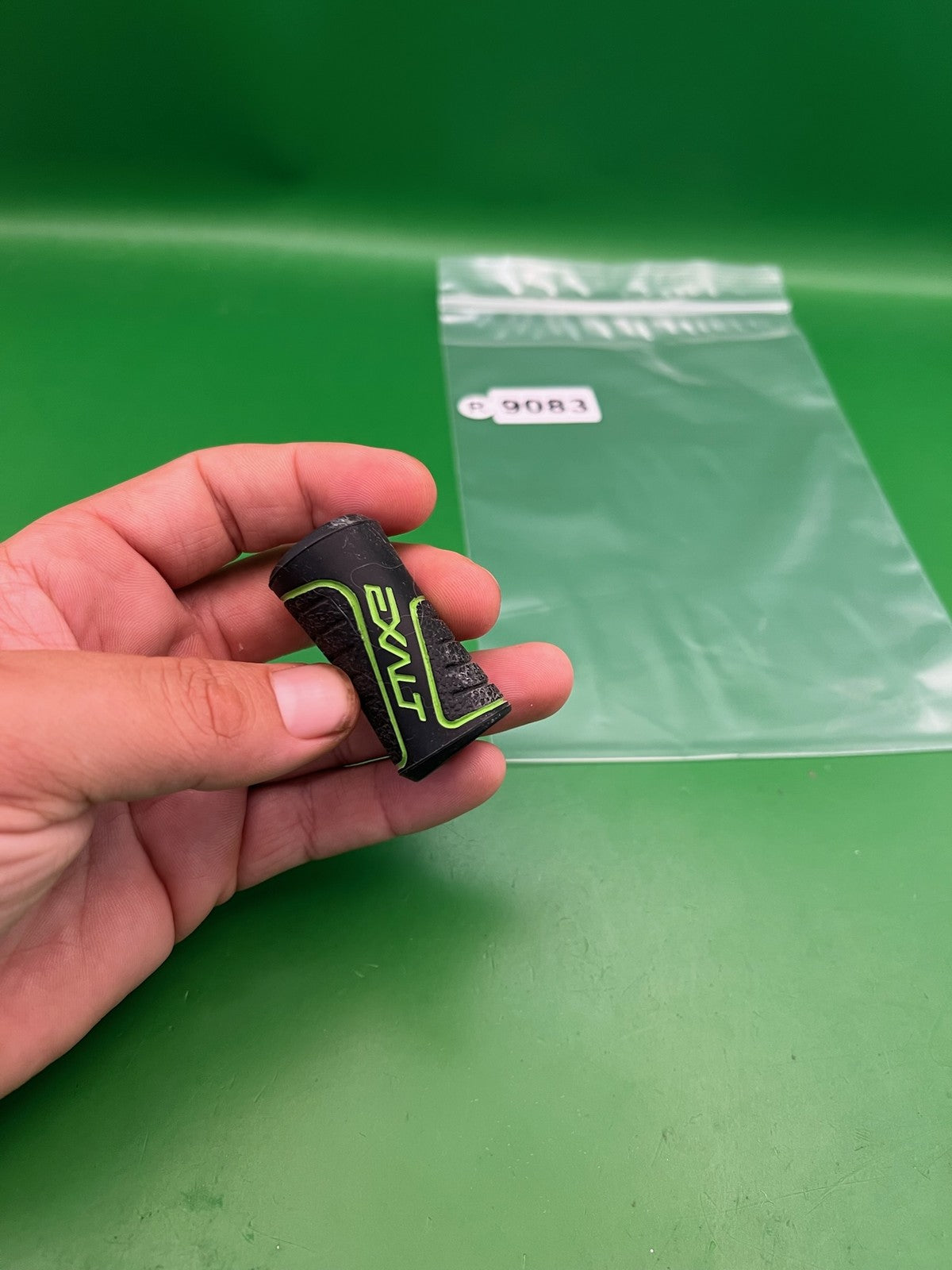 Exalt Shocker RSX Regulator Reg Grip Skin Cover Black Lime Green