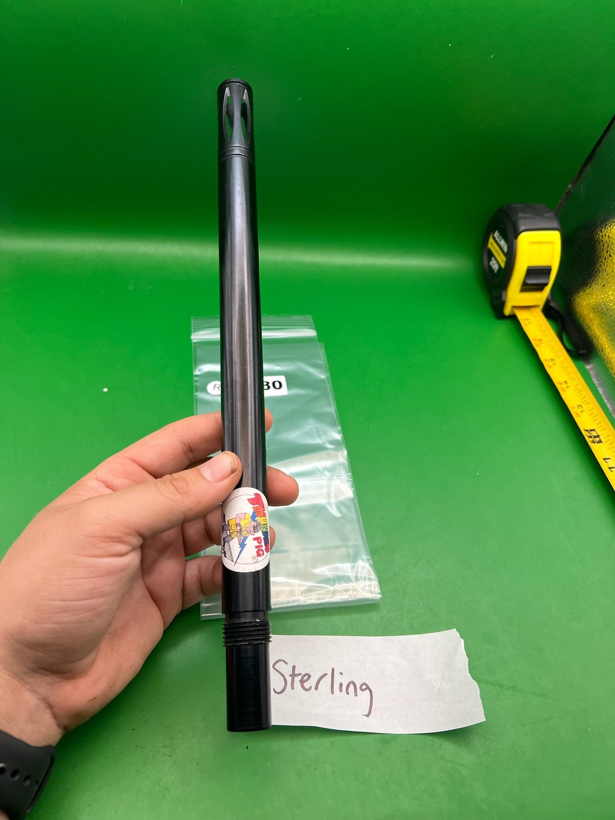 Sterling Paintball Barrel Black 14in .692 Bore
