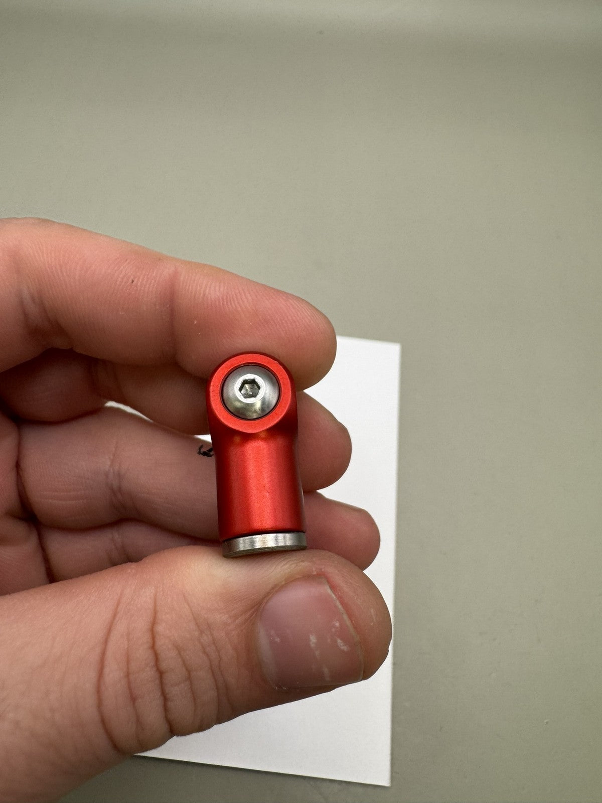 CCM PB 90Â° Fitting Red