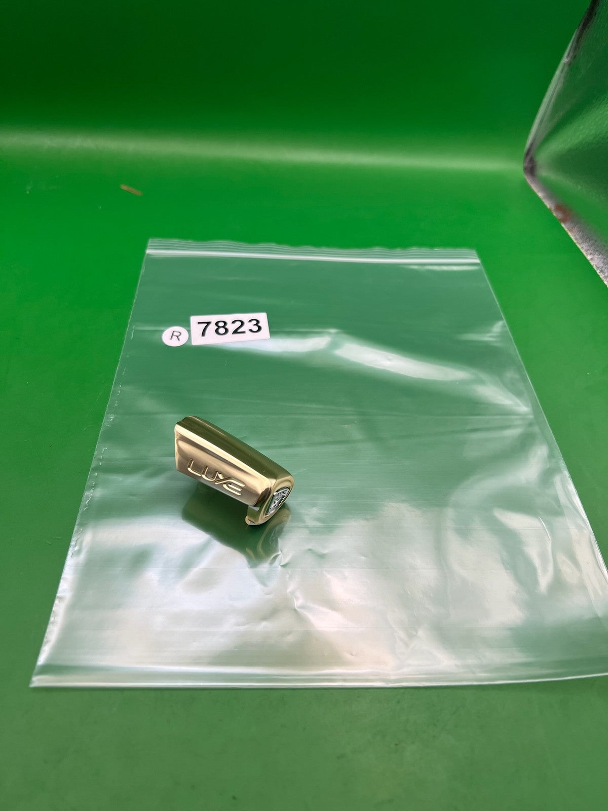 Rare DLX Luxe Gold Back Bolt Cap