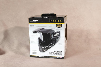 JT ProFlex Paintball Mask Goggle White Clear Spectra Lens System New In Box